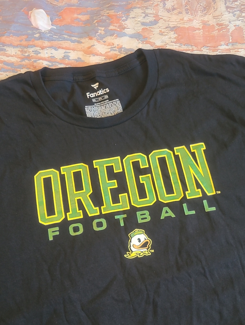 Oregon‎ Football  .. New Fanatics .. 4XL ..